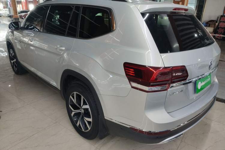 Used Volkswagen Teramont 2020 380TSI Four-Wheel Drive Luxury Version China VI Standard Rear Left 45 Deg