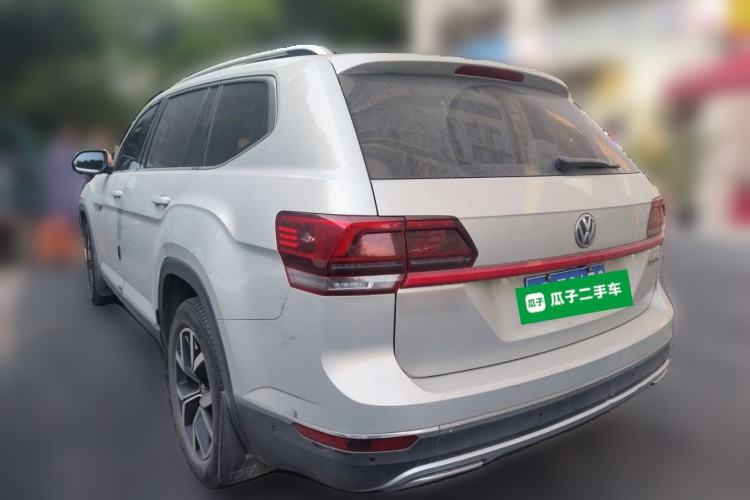 Used Volkswagen Teramont 2020 Revised Version 380TSI Four-Wheel Drive Luxury Edition Rear Left 45 Deg