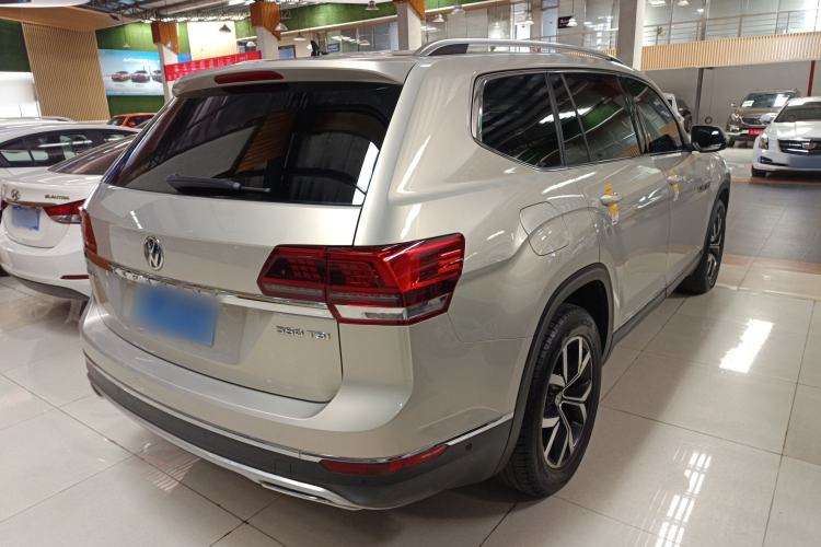 Used Volkswagen Teramont 2020 380TSI Four-Wheel Drive Luxury Version China VI Standard Rear Right 45 Deg