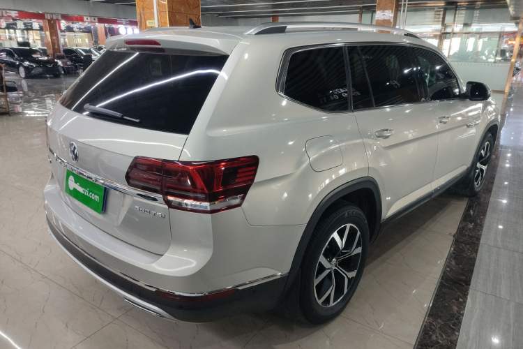 Used Volkswagen Teramont 2020 380TSI Four-Wheel Drive Luxury Version China VI Standard Rear Right 45 Deg