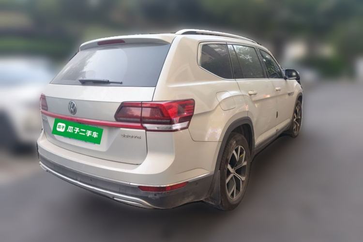 Used Volkswagen Teramont 2020 Revised Version 380TSI Four-Wheel Drive Luxury Edition Rear Right 45 Deg