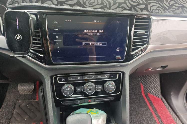 Used Volkswagen Teramont 2020 380TSI Four-Wheel Drive Luxury Version China VI Standard Audio And AC Panel