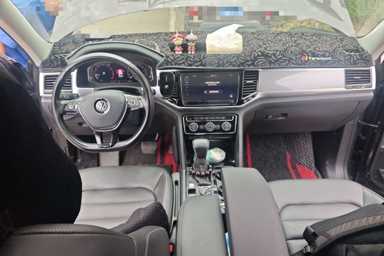Used Volkswagen Teramont 2020 380TSI Four-Wheel Drive Luxury Version China VI Standard Center Console