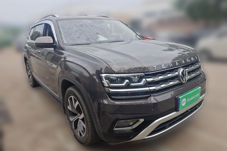 Used Volkswagen Teramont 2020 380TSI Four-Wheel Drive Luxury Version China VI Standard Front Right 45 Deg