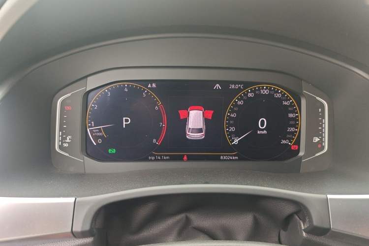 Used Volkswagen Teramont 2020 380TSI Four-Wheel Drive Luxury Version China VI Standard Instrument Cluster