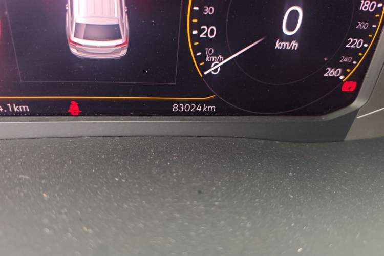 Used Volkswagen Teramont 2020 380TSI Four-Wheel Drive Luxury Version China VI Standard Odometer Close Up