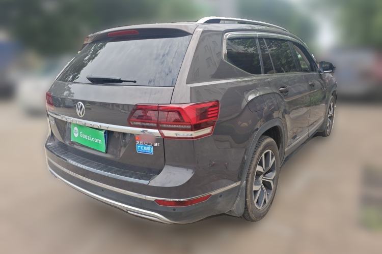 Used Volkswagen Teramont 2020 380TSI Four-Wheel Drive Luxury Version China VI Standard Rear Right 45 Deg