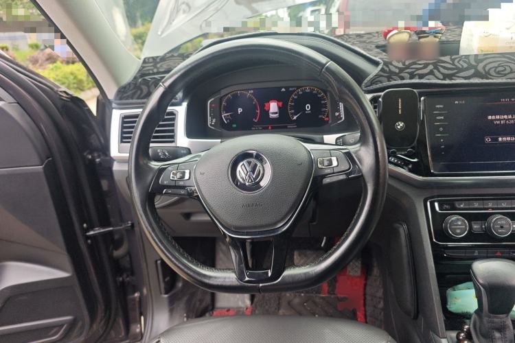 Used Volkswagen Teramont 2020 380TSI Four-Wheel Drive Luxury Version China VI Standard Steering Wheel