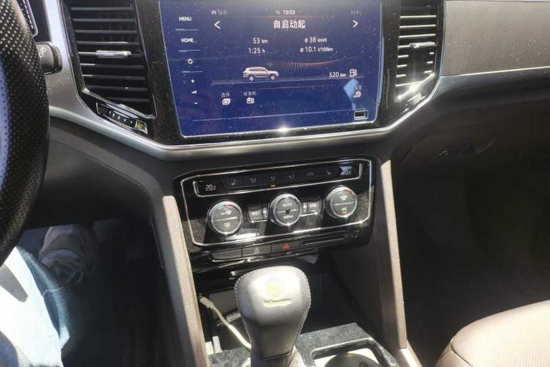 Used Volkswagen Teramont 2020 380TSI Four-Wheel Drive Luxury Version China VI Standard Audio And AC Panel