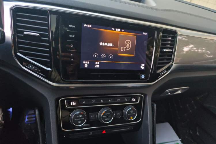 Used Volkswagen Teramont 2020 380TSI Four-Wheel Drive Luxury Version China VI Standard Audio And AC Panel