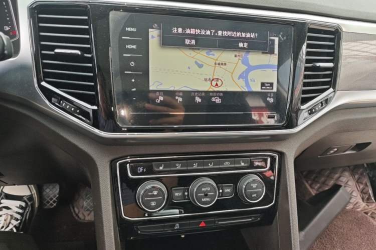 Used Volkswagen Teramont 2020 380TSI Four-Wheel Drive Luxury Version China VI Standard Audio And AC Panel