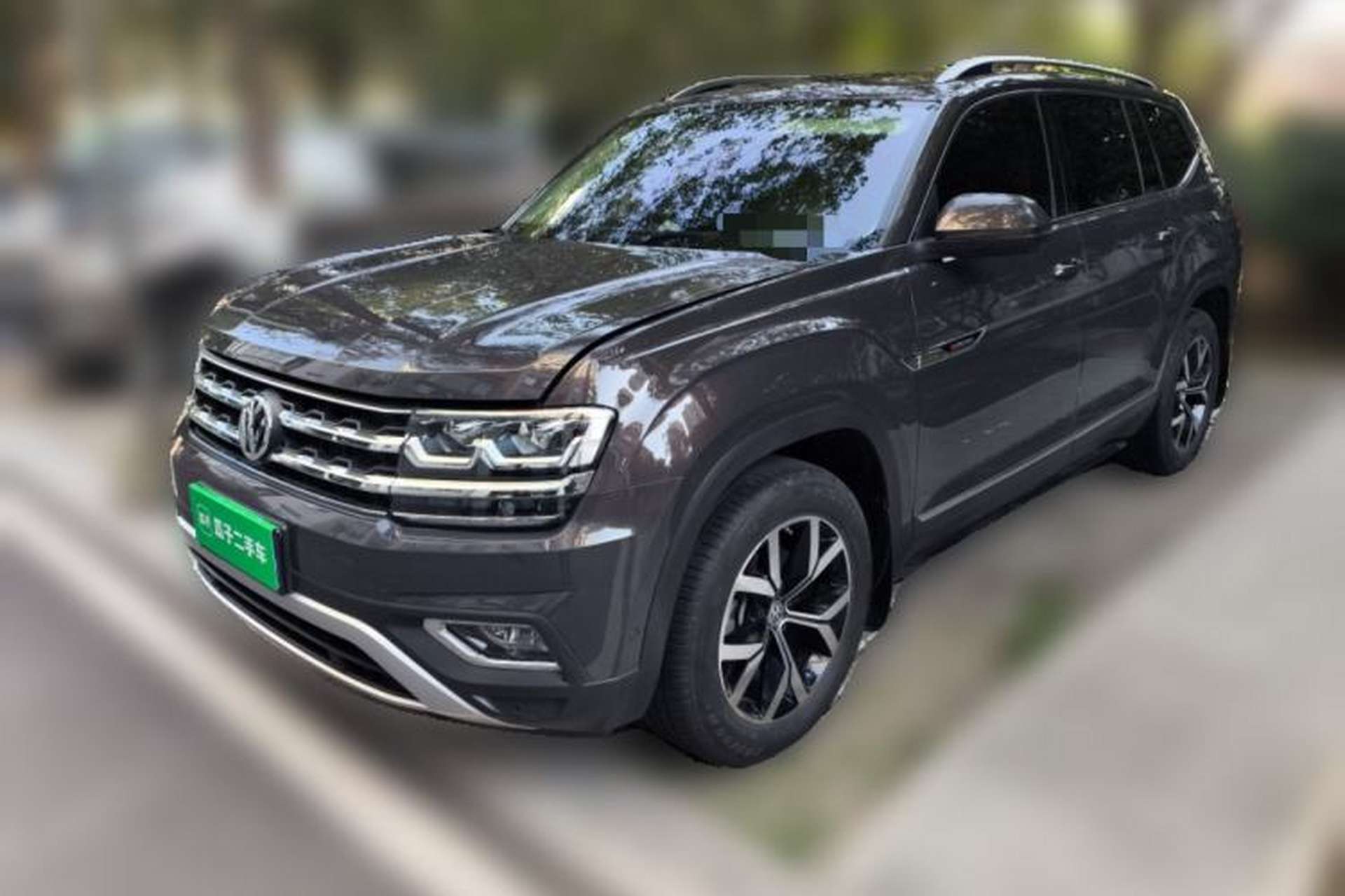 Used Volkswagen Teramont 2020 Revised Version 380TSI Four-Wheel Drive Luxury Edition Front Left 45 Deg