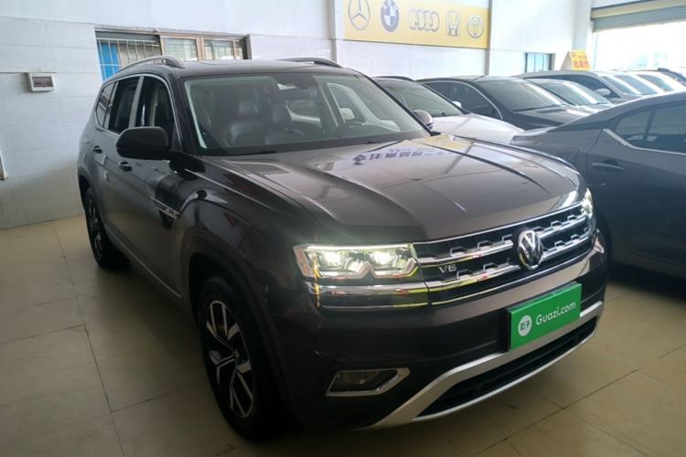 Used Volkswagen Teramont 2020 530 V6 Four-Wheel Drive Luxury Version China VI Standard Front Right 45 Deg