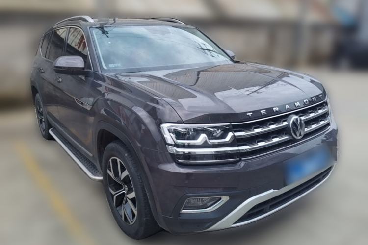 Used Volkswagen Teramont 2020 Revised Version 380TSI Four-Wheel Drive Luxury Edition Front Right 45 Deg