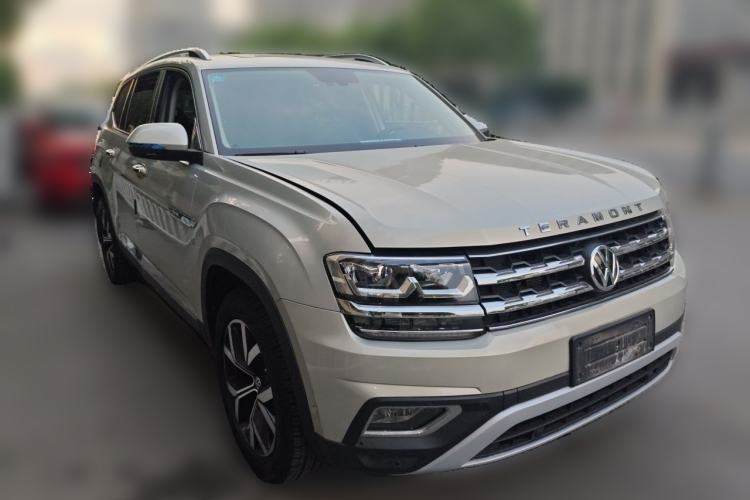 Used Volkswagen Teramont 2020 380TSI Four-Wheel Drive Luxury Version China VI Standard Front Right 45 Deg