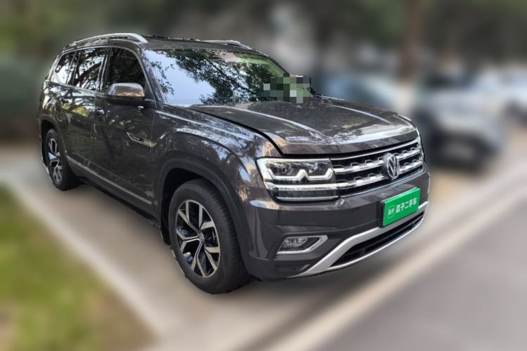 Used Volkswagen Teramont 2020 Revised Version 380TSI Four-Wheel Drive Luxury Edition Front Right 45 Deg