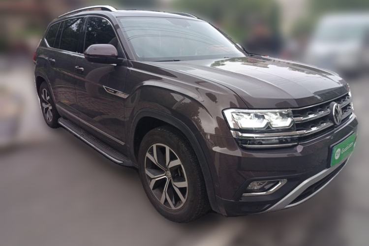 Used Volkswagen Teramont 2020 380TSI Four-Wheel Drive Luxury Version China VI Standard Front Right 45 Deg