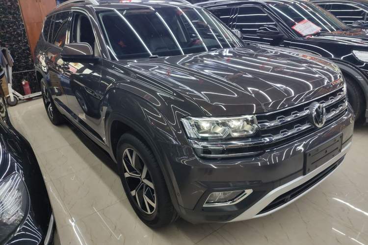 Used Volkswagen Teramont 2020 380TSI Four-Wheel Drive Luxury Version China VI Standard Front Right 45 Deg