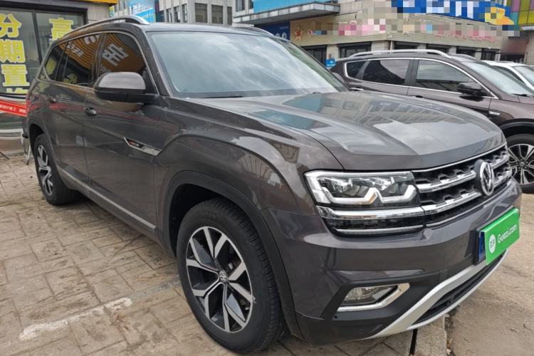 Used Volkswagen Teramont 2020 380TSI Four-Wheel Drive Luxury Version China VI Standard Front Right 45 Deg