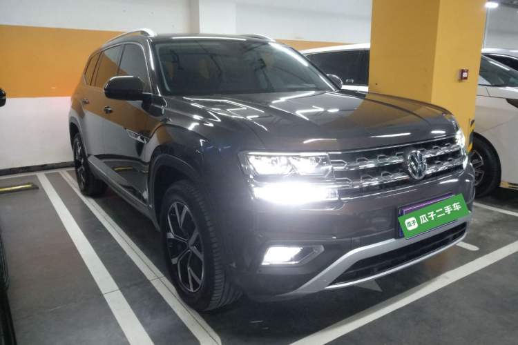 Used Volkswagen Teramont 2020 Revised Version 380TSI Four-Wheel Drive Luxury Edition Front Right 45 Deg