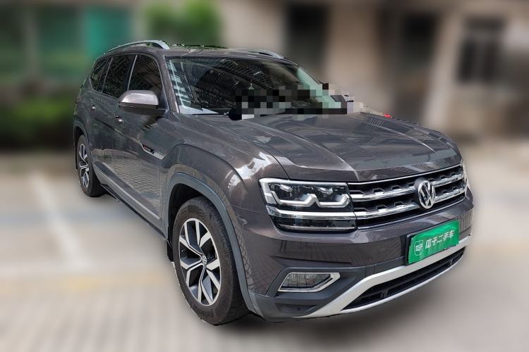 Used Volkswagen Teramont 2020 380TSI Four-Wheel Drive Luxury Version China VI Standard Front Right 45 Deg