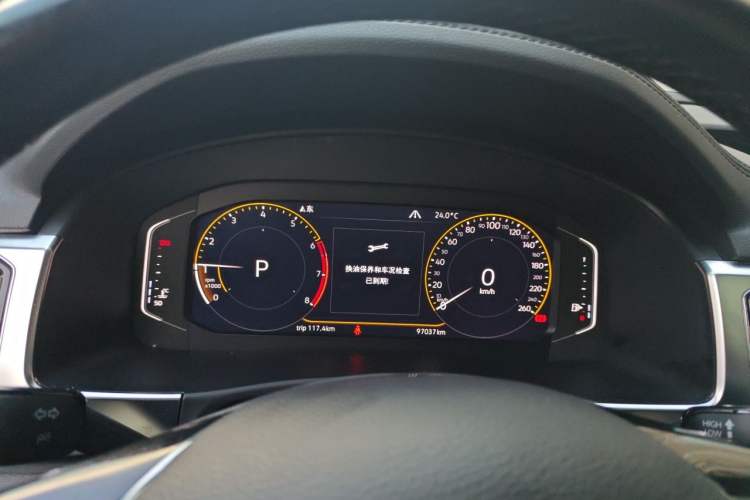 Used Volkswagen Teramont 2020 380TSI Four-Wheel Drive Luxury Version China VI Standard Instrument Cluster