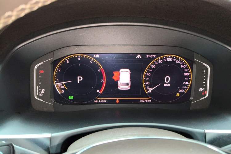 Used Volkswagen Teramont 2020 380TSI Four-Wheel Drive Luxury Version China VI Standard Instrument Cluster