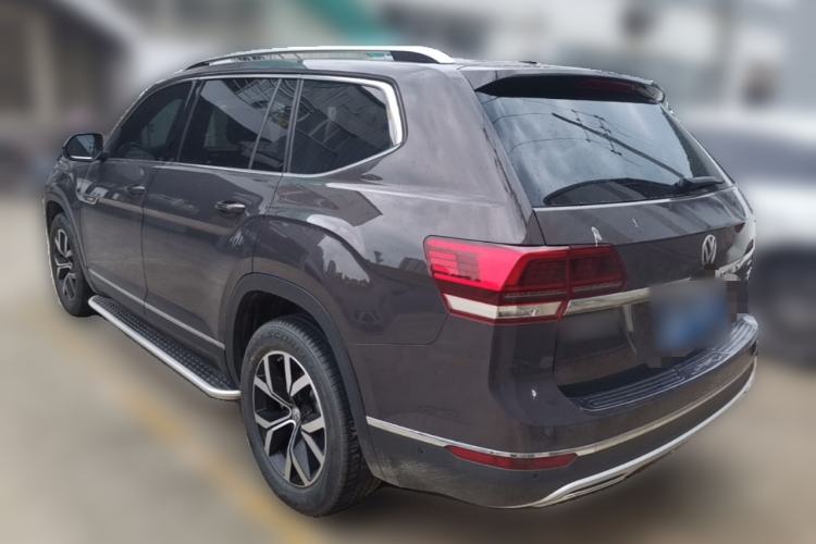 Used Volkswagen Teramont 2020 Revised Version 380TSI Four-Wheel Drive Luxury Edition Rear Left 45 Deg