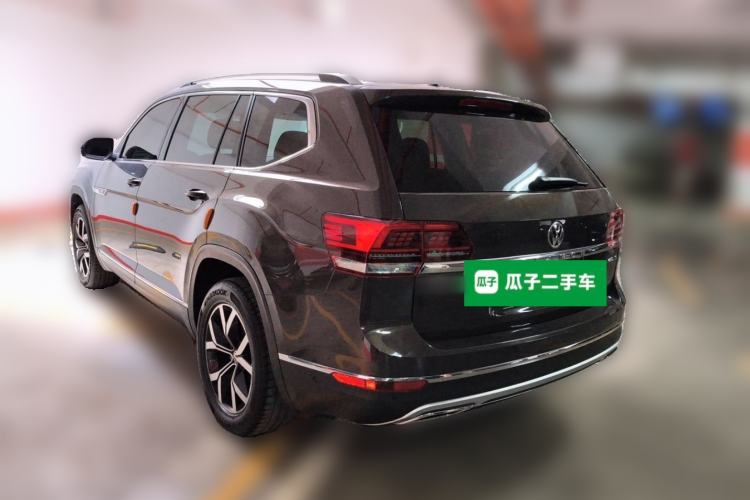 Used Volkswagen Teramont 2020 380TSI Four-Wheel Drive Luxury Version China VI Standard Rear Left 45 Deg