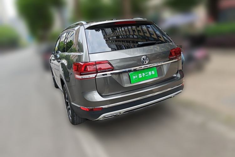 Used Volkswagen Teramont 2020 330TSI Two-Wheel-Drive Luxury Edition China VI Standard Rear Left 45 Deg