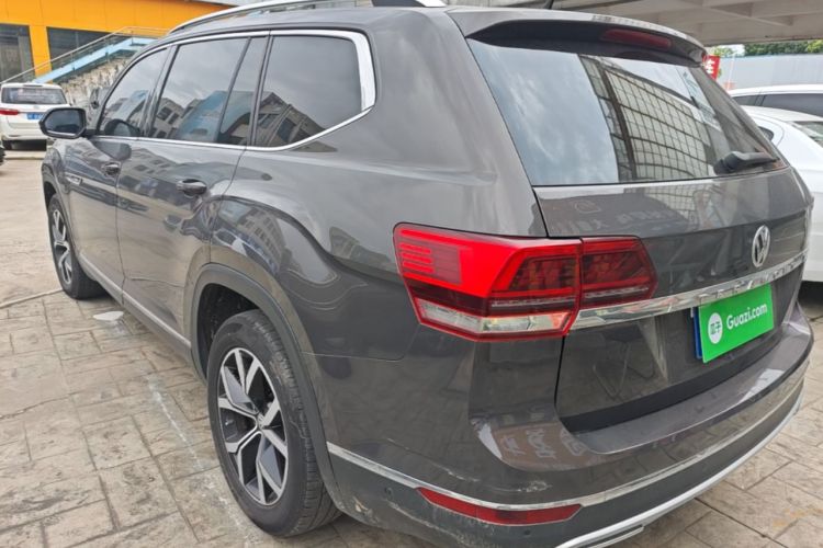 Used Volkswagen Teramont 2020 380TSI Four-Wheel Drive Luxury Version China VI Standard Rear Left 45 Deg