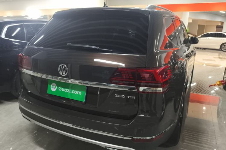 Used Volkswagen Teramont 2020 Revised Version 380TSI Four-Wheel Drive Luxury Edition Rear Right 45 Deg