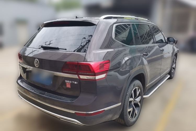 Used Volkswagen Teramont 2020 Revised Version 380TSI Four-Wheel Drive Luxury Edition Rear Right 45 Deg