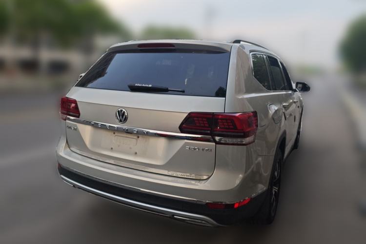 Used Volkswagen Teramont 2020 380TSI Four-Wheel Drive Luxury Version China VI Standard Rear Right 45 Deg
