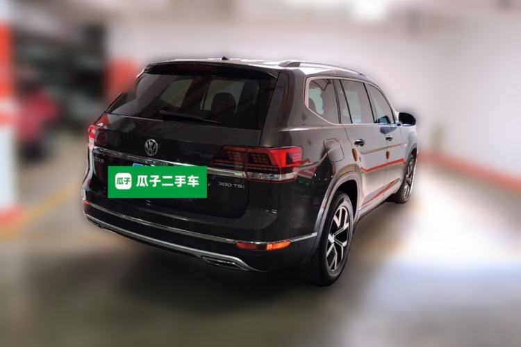 Used Volkswagen Teramont 2020 380TSI Four-Wheel Drive Luxury Version China VI Standard Rear Right 45 Deg