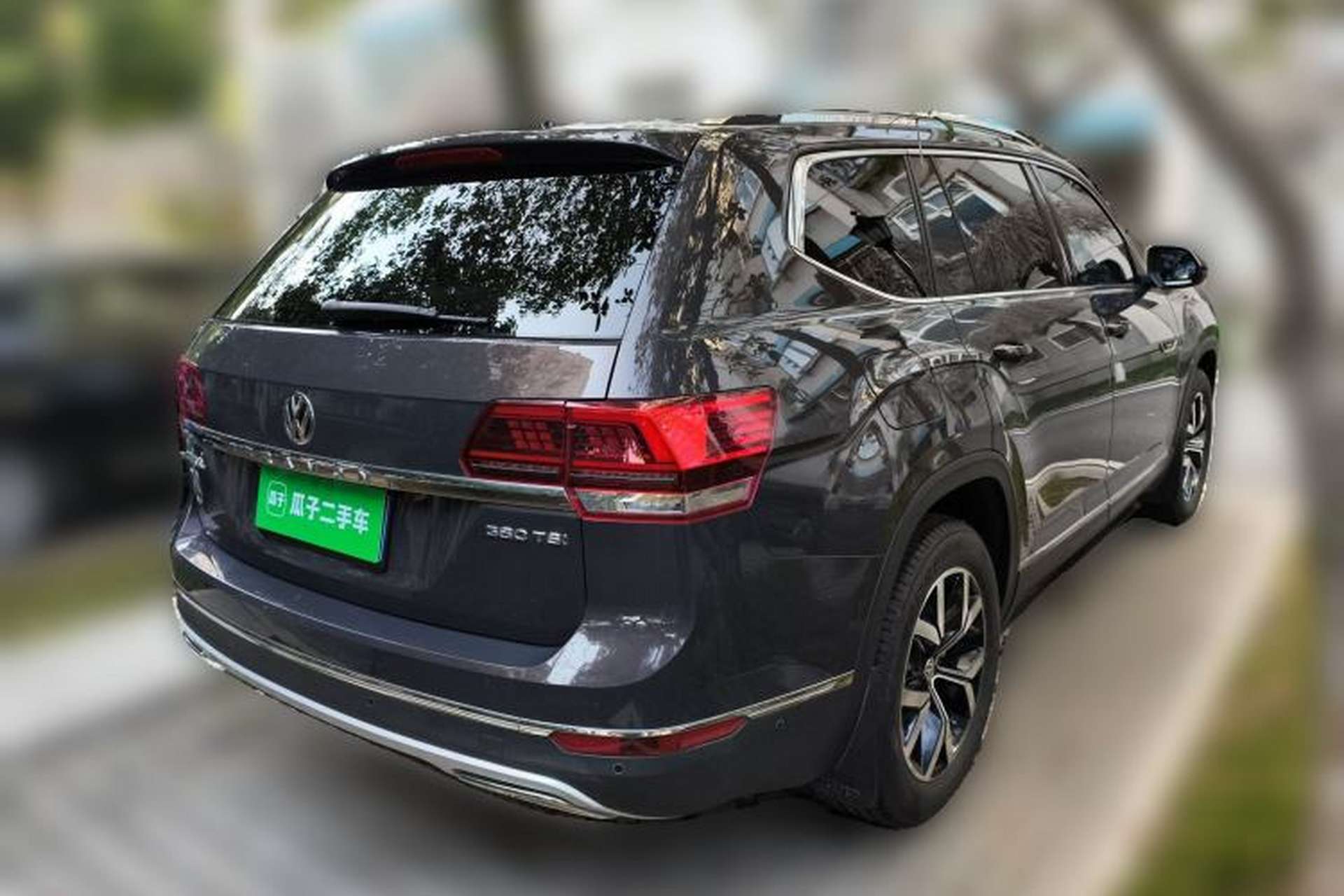 Used Volkswagen Teramont 2020 Revised Version 380TSI Four-Wheel Drive Luxury Edition Rear Right 45 Deg