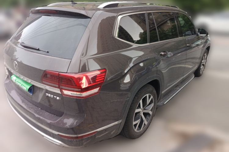 Used Volkswagen Teramont 2020 380TSI Four-Wheel Drive Luxury Version China VI Standard Rear Right 45 Deg