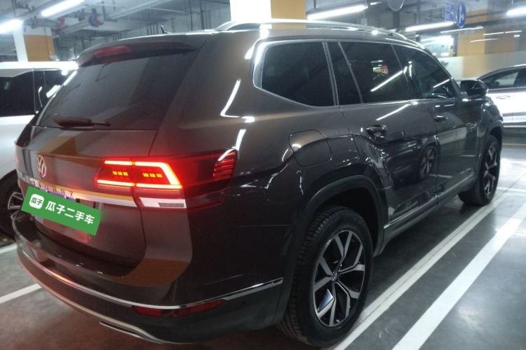 Used Volkswagen Teramont 2020 Revised Version 380TSI Four-Wheel Drive Luxury Edition Rear Right 45 Deg