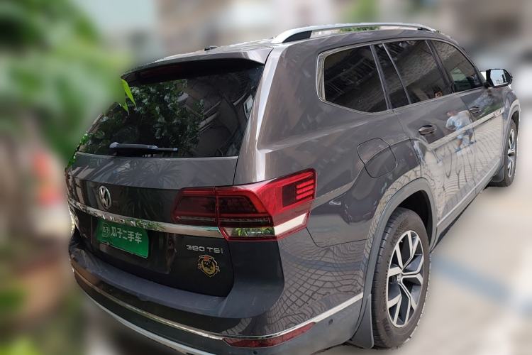 Used Volkswagen Teramont 2020 380TSI Four-Wheel Drive Luxury Version China VI Standard Rear Right 45 Deg
