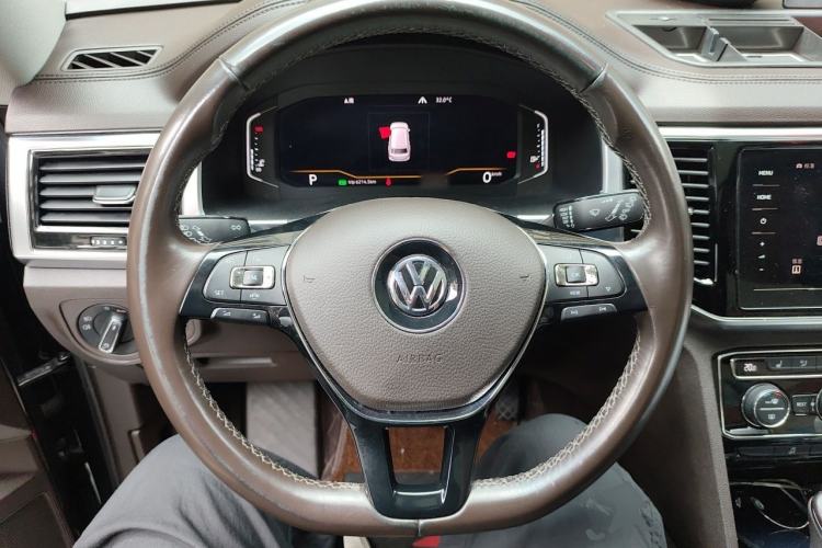 Used Volkswagen Teramont 2020 380TSI Four-Wheel Drive Luxury Version China VI Standard Steering Wheel