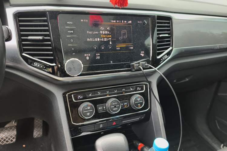 Used Volkswagen Teramont 2020 380TSI Four-Wheel Drive Luxury Version China VI Standard Audio And AC Panel
