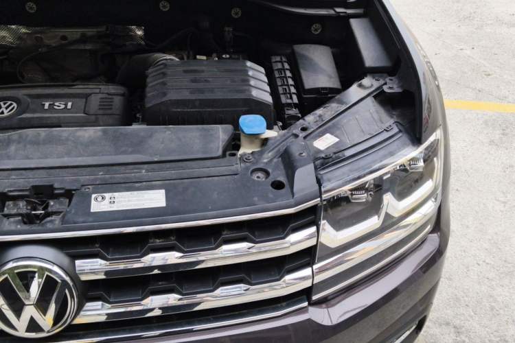 Used Volkswagen Teramont 2020 380TSI Four-Wheel Drive Luxury Version China VI Standard Engine Bay Left