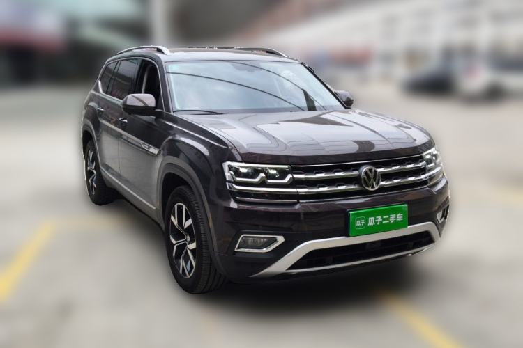 Used Volkswagen Teramont 2020 380TSI Four-Wheel Drive Luxury Version China VI Standard Front Right 45 Deg