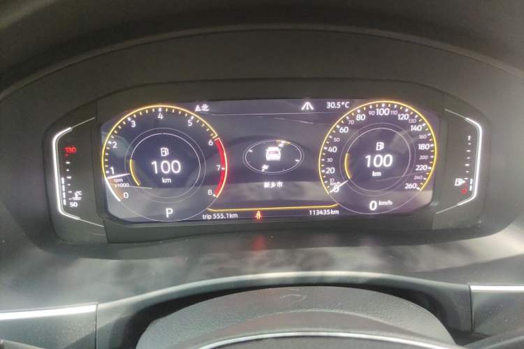 Used Volkswagen Teramont 2020 380TSI Four-Wheel Drive Luxury Version China VI Standard Instrument Cluster