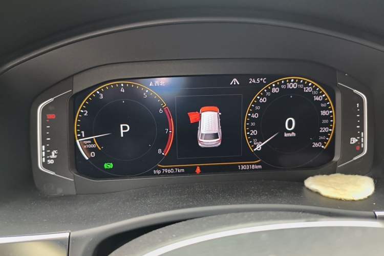 Used Volkswagen Teramont 2020 380TSI Four-Wheel Drive Luxury Version China VI Standard Instrument Cluster