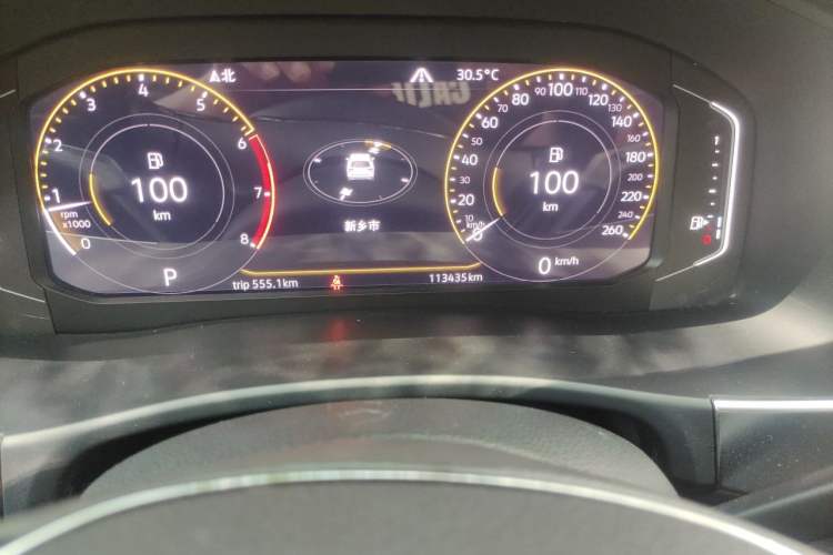 Used Volkswagen Teramont 2020 380TSI Four-Wheel Drive Luxury Version China VI Standard Odometer Close Up