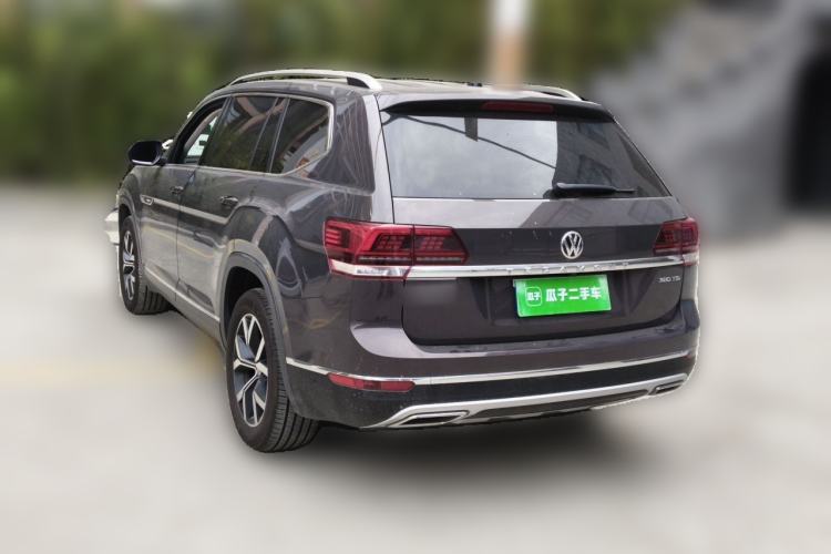 Used Volkswagen Teramont 2020 380TSI Four-Wheel Drive Luxury Version China VI Standard Rear Left 45 Deg