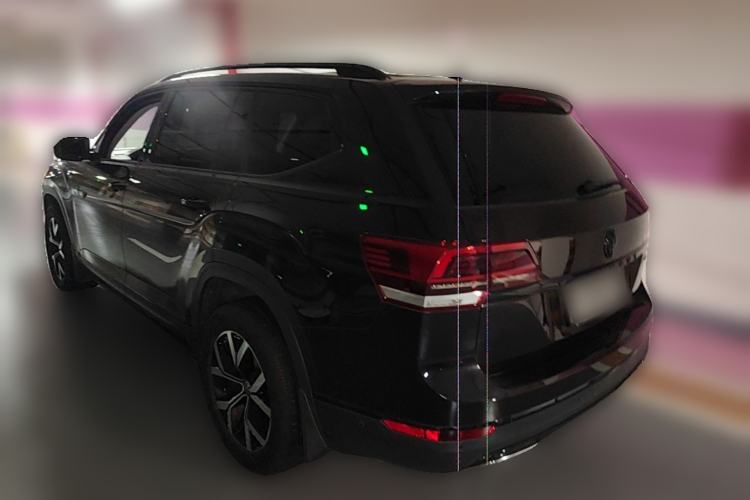 Used Volkswagen Teramont 2020 Revised Version 330TSI Two-Wheel Drive Luxury Edition Rear Left 45 Deg
