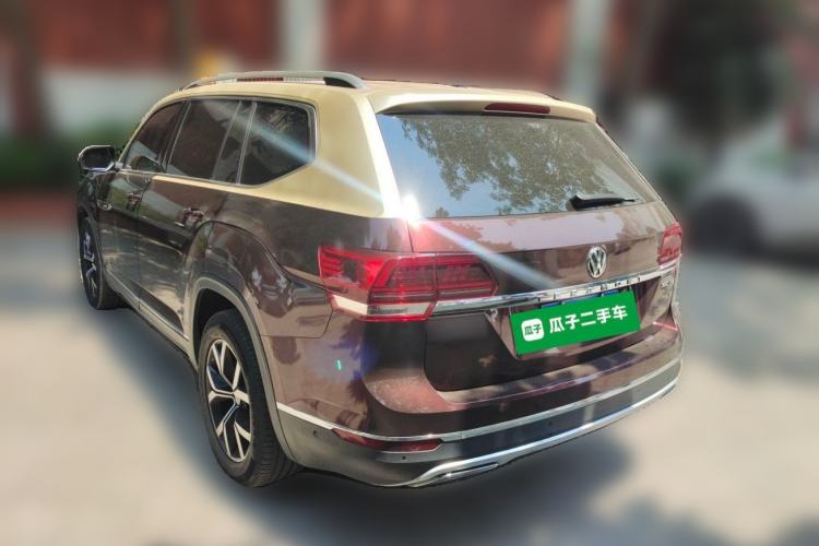 Used Volkswagen Teramont 2020 380TSI Four-Wheel Drive Luxury Version China VI Standard Rear Left 45 Deg