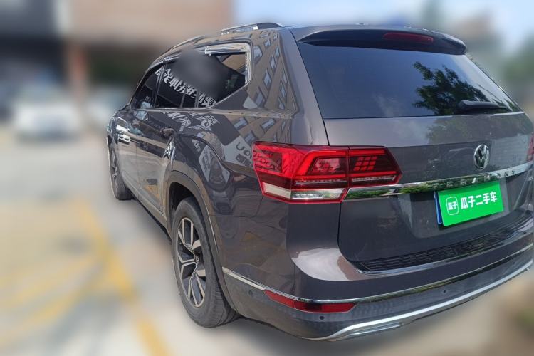 Used Volkswagen Teramont 2020 380TSI Four-Wheel Drive Luxury Version China VI Standard Rear Left 45 Deg
